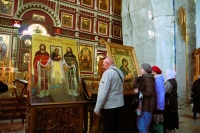 Хабаровчане помолились за Литургией по случаю дня рождения края